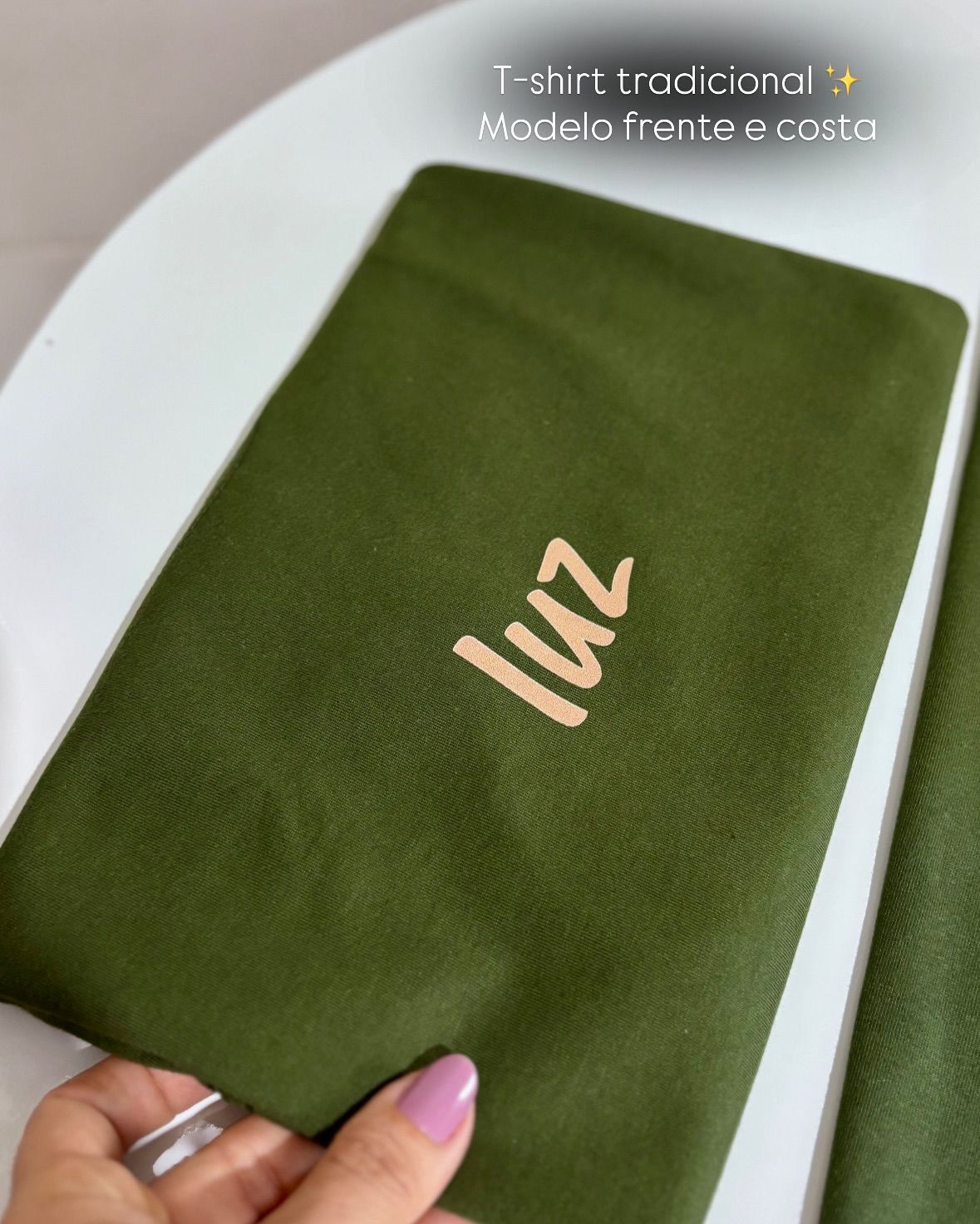 Camiseta, Verde "Luz Nas Trevas" - Imagem 4
