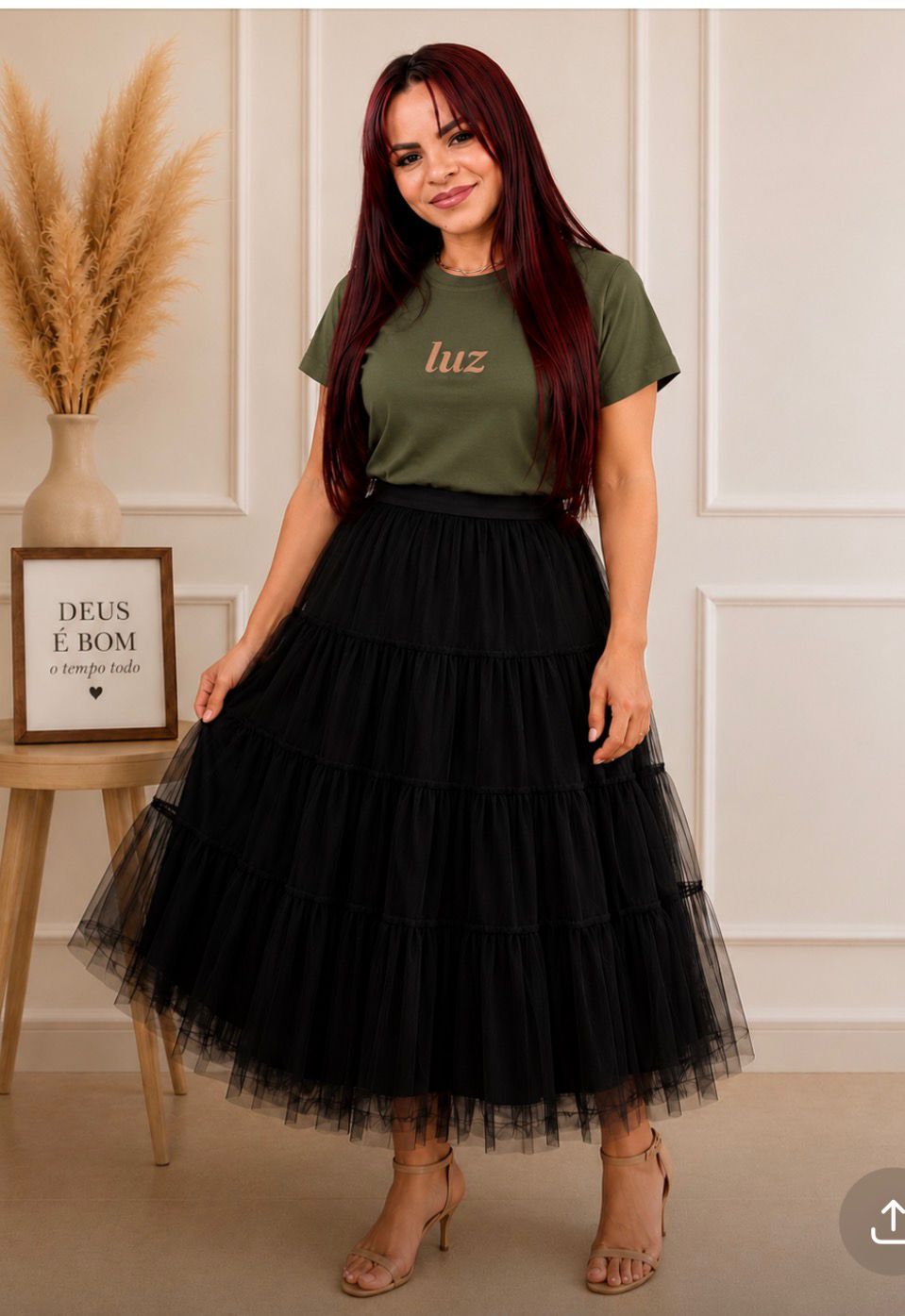 Camiseta, Verde "Luz Nas Trevas" - Imagem 2